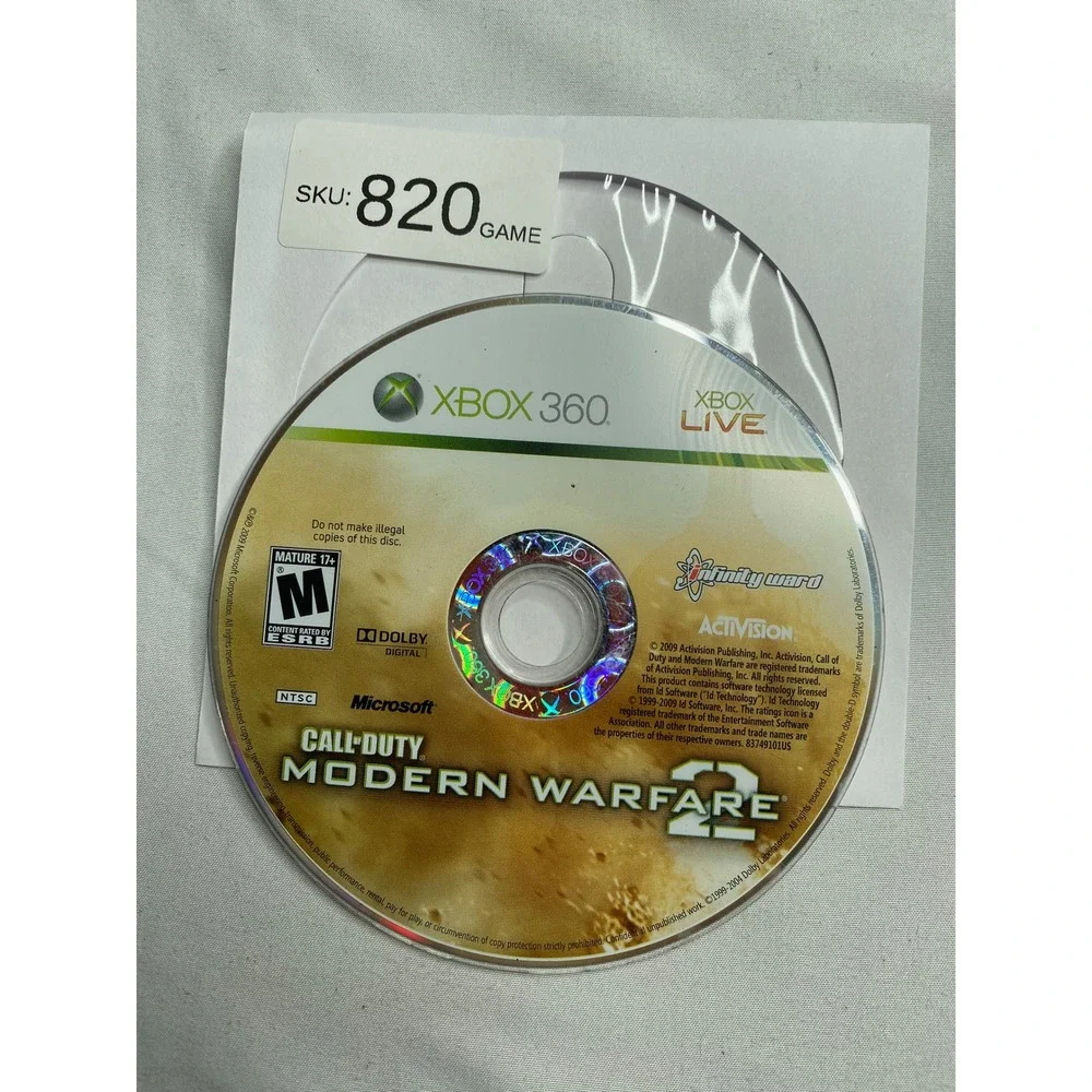 Call of Duty Modern Warfare 2 Xbox 360